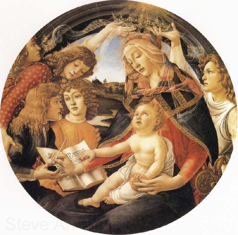 Sandro Botticelli Madonna del Magnificat Germany oil painting art